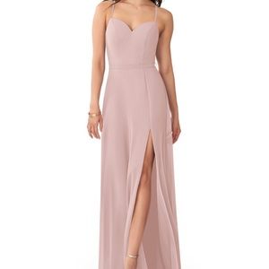 Azazie Dusty Rose Mandy dress